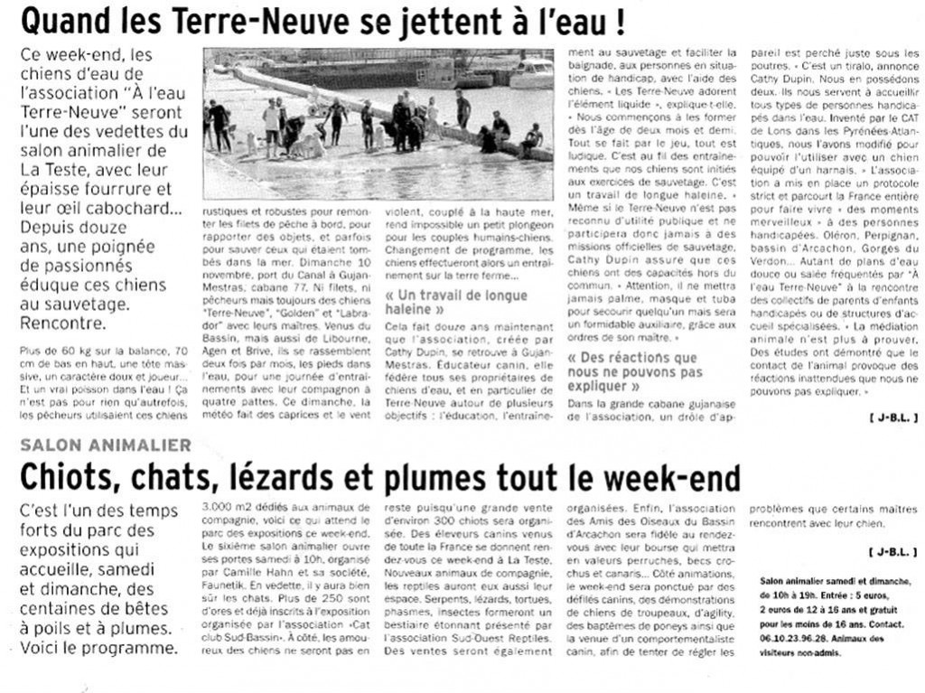 la depeche du bassin